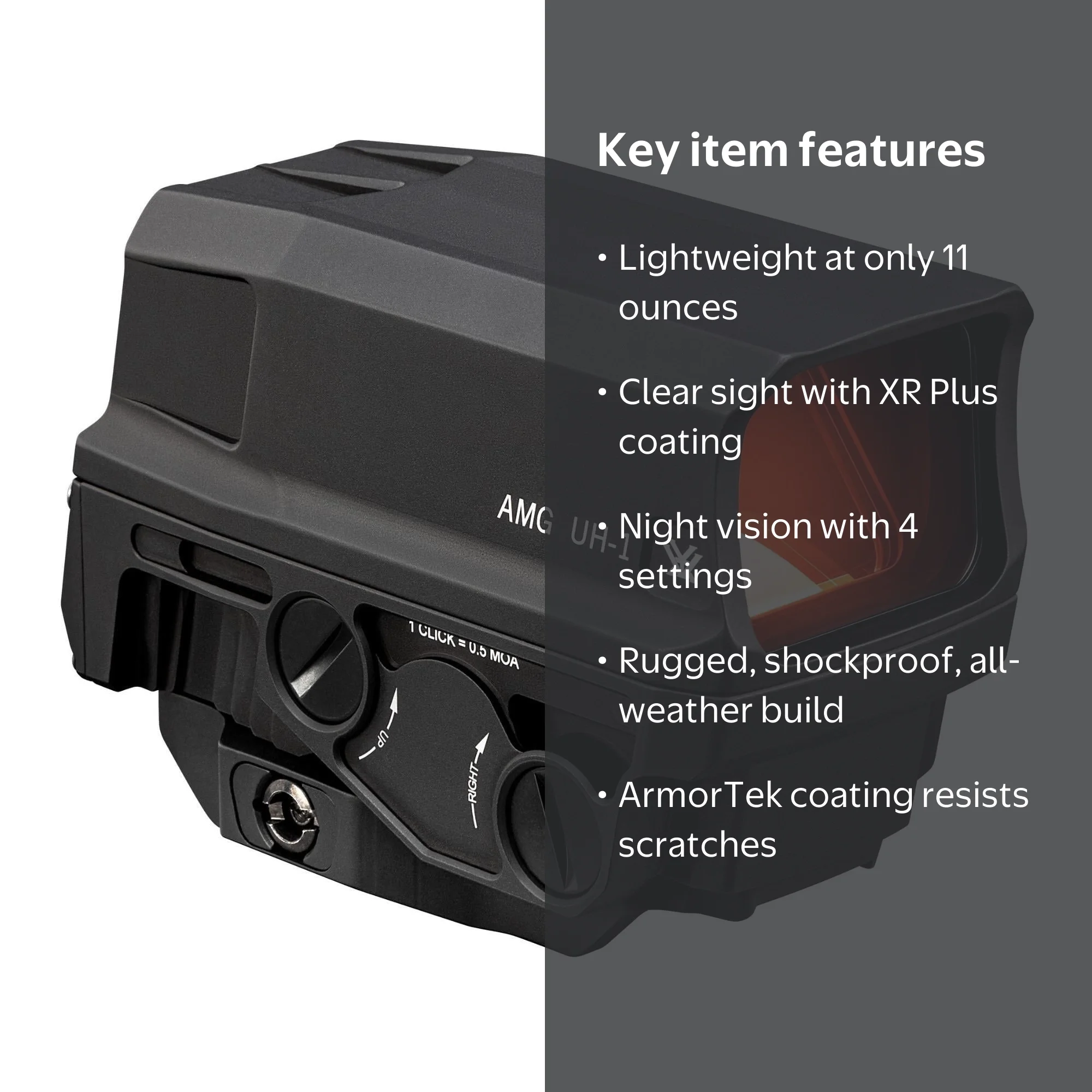 Vortex Optics AMG UH-1 Gen II Holographic Red Dot Sight - Walmart.com