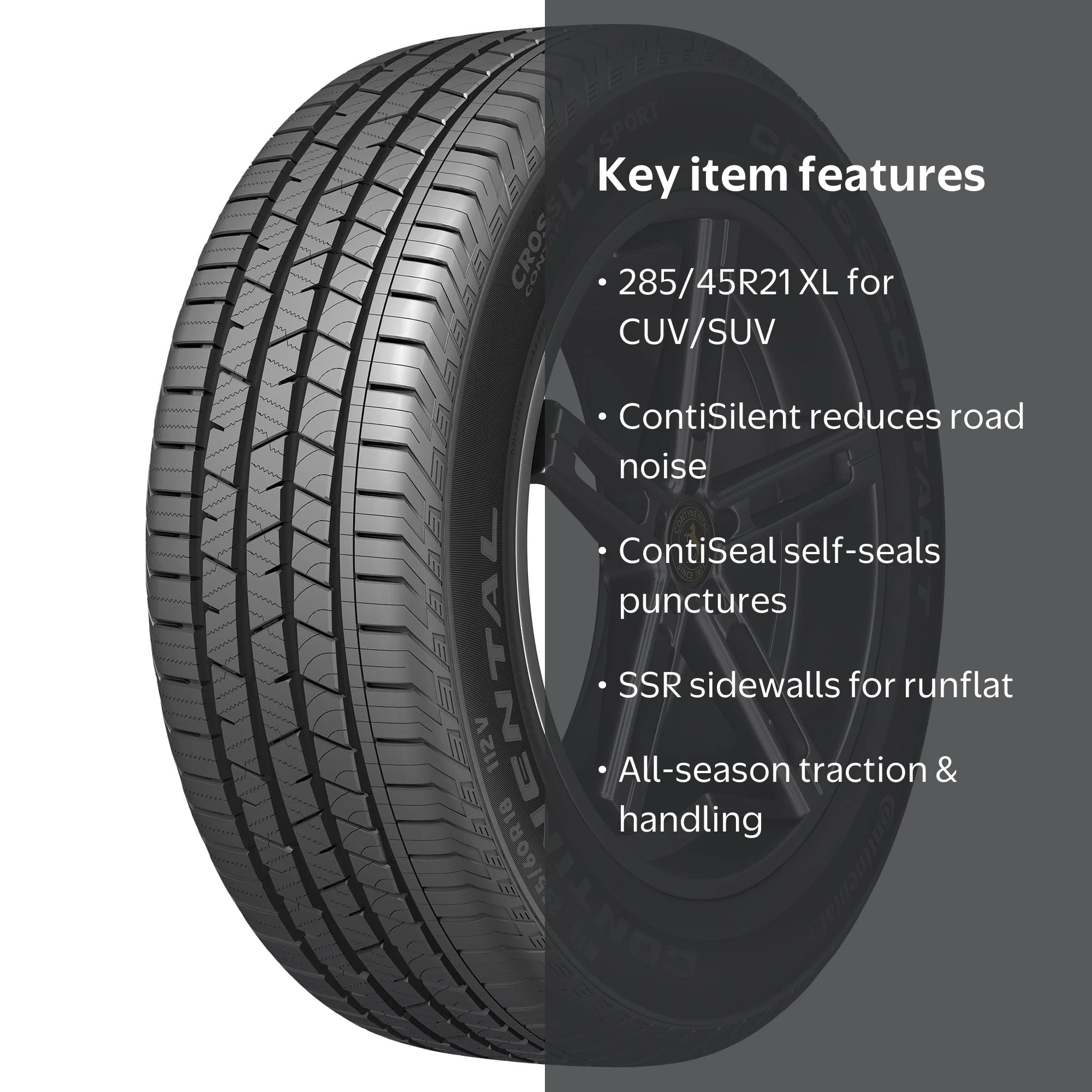 Continental CrossContact LX Sport 285/45R21XL 113H Light Truck