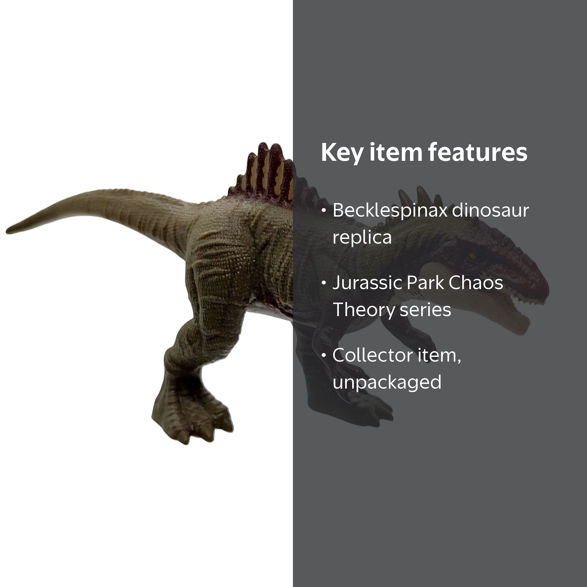 Jurassic Park Chaos Theory Becklespinax Mini Figure (No Packaging