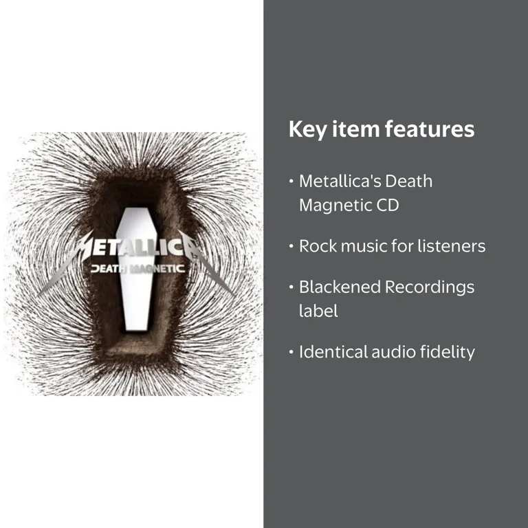 Blackened Recordings, Music & Performance, Death Magnetic, CD