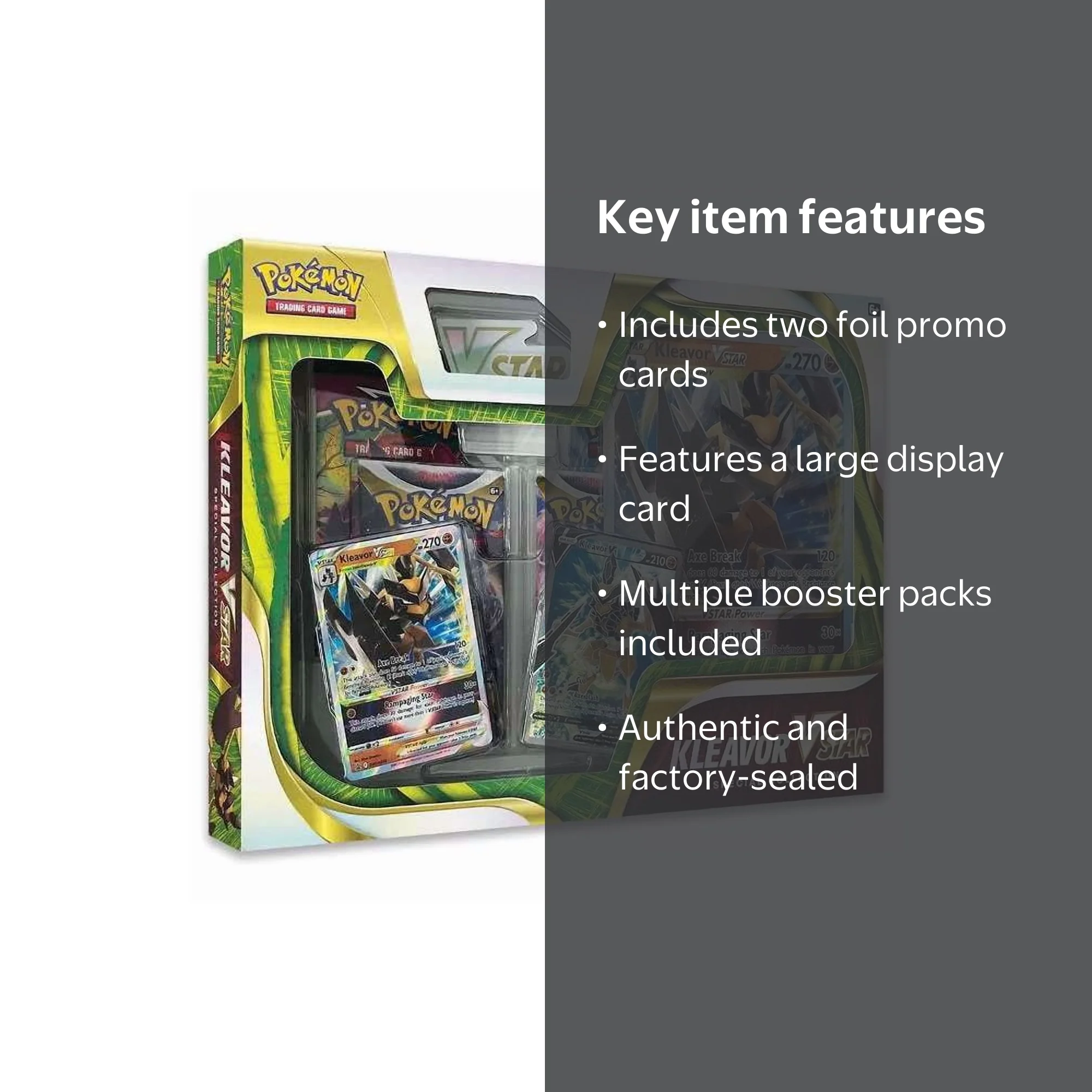 pokmon trading card game: kleavor vstar special collection Prices | Pokemon Promo Pokmon Hit Points270 HP Form 2022 Pokemon SWSH Black Star