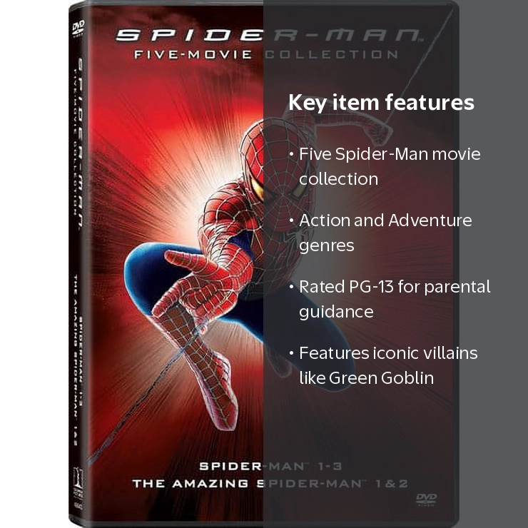 Sony Pictures Spider-Man Movies Multi-Pack: Five-Movie Collection