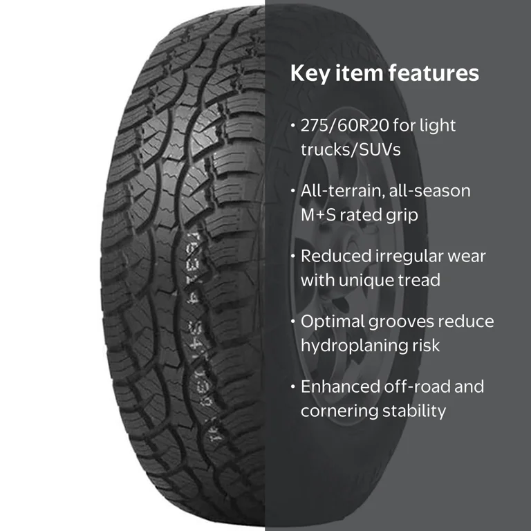 Evoluxx Rotator A/T 275/60R20 115T Light Truck & SUV Tire