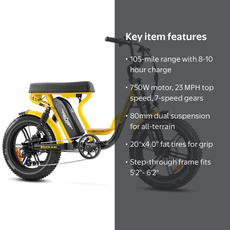 electric moped bicycles Turbo Style Full Suspension All Terrain eBike This Turbo Moped Emoko C93 48V Fast Moped-style