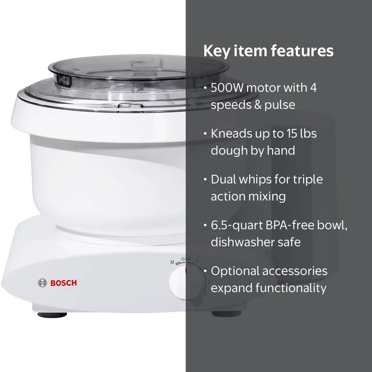 BOSCH® Universal Plus Kitchen Electric Food Stand Mixer with Dough