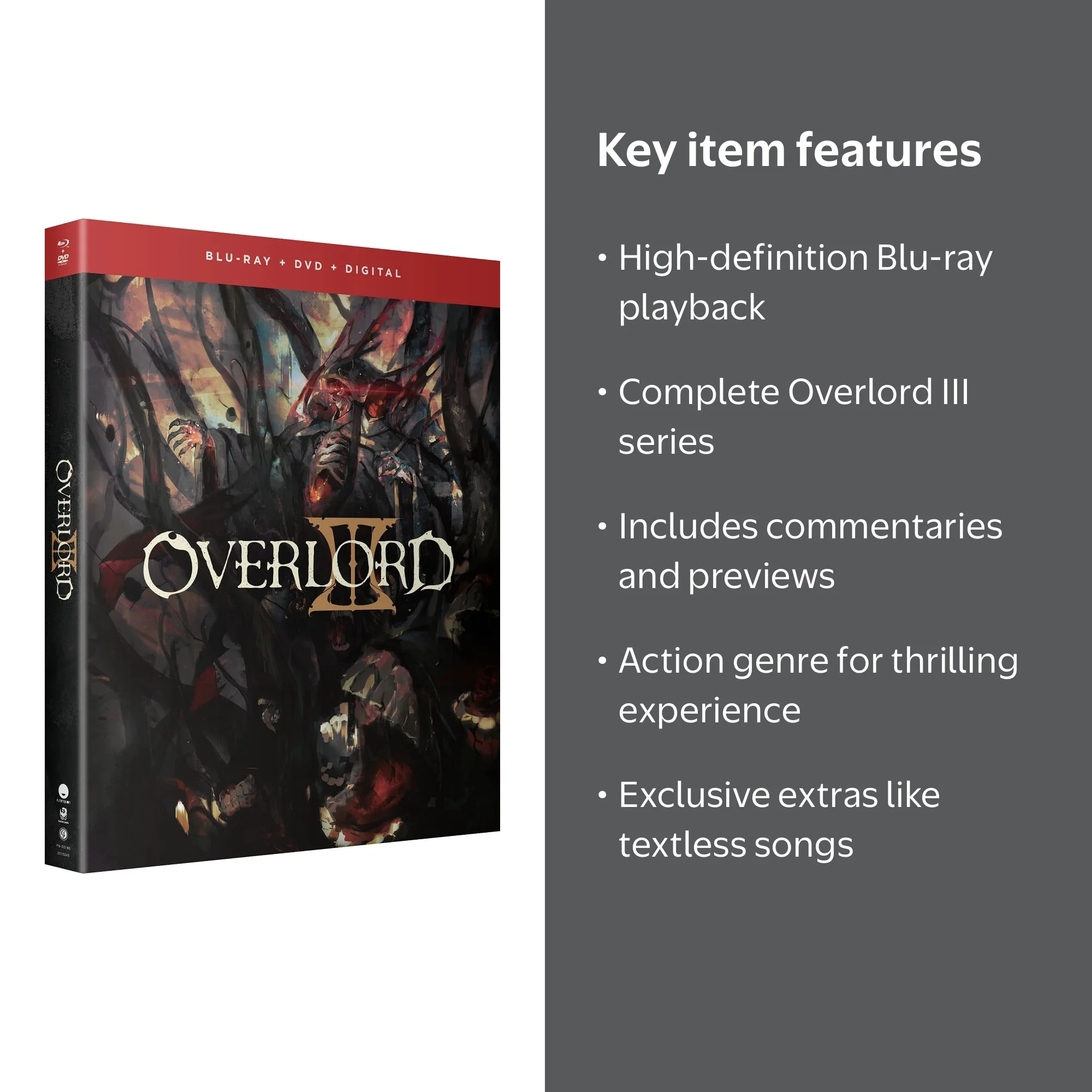 Overlord III: The Complete Series (Blu-ray), Action - Walmart.com