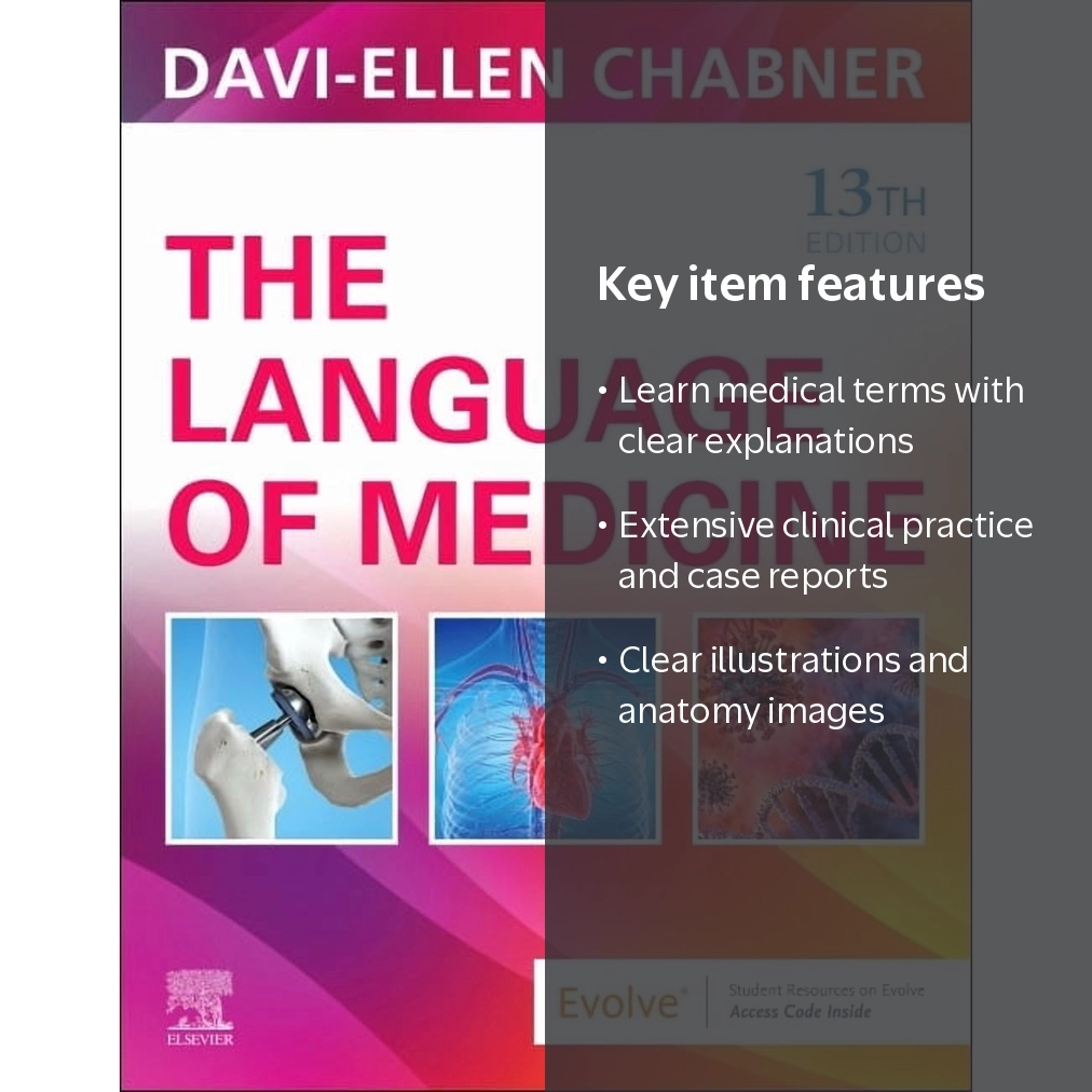 Davi-Ellen Chabner, The Language of Medicine, 13th Edition