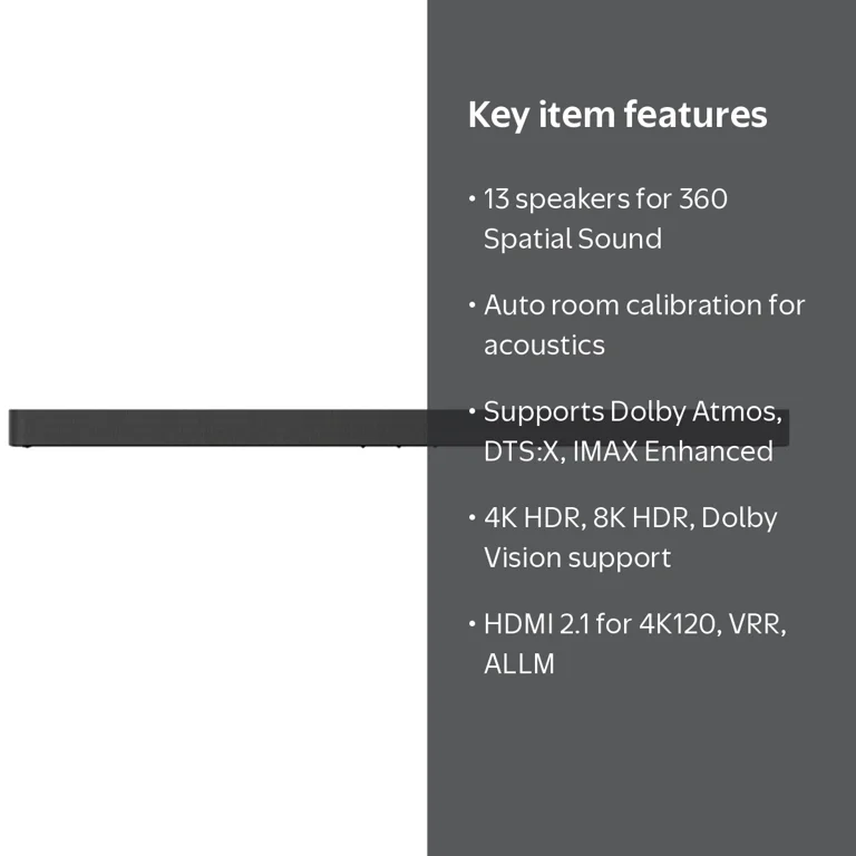 Sony, Home Theater System, HTA9000, Black, 13 Speakers - Walmart.com