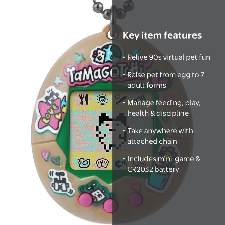 Bandai America, Tamagotchi, Celebration Egg Virtual Pet Toy