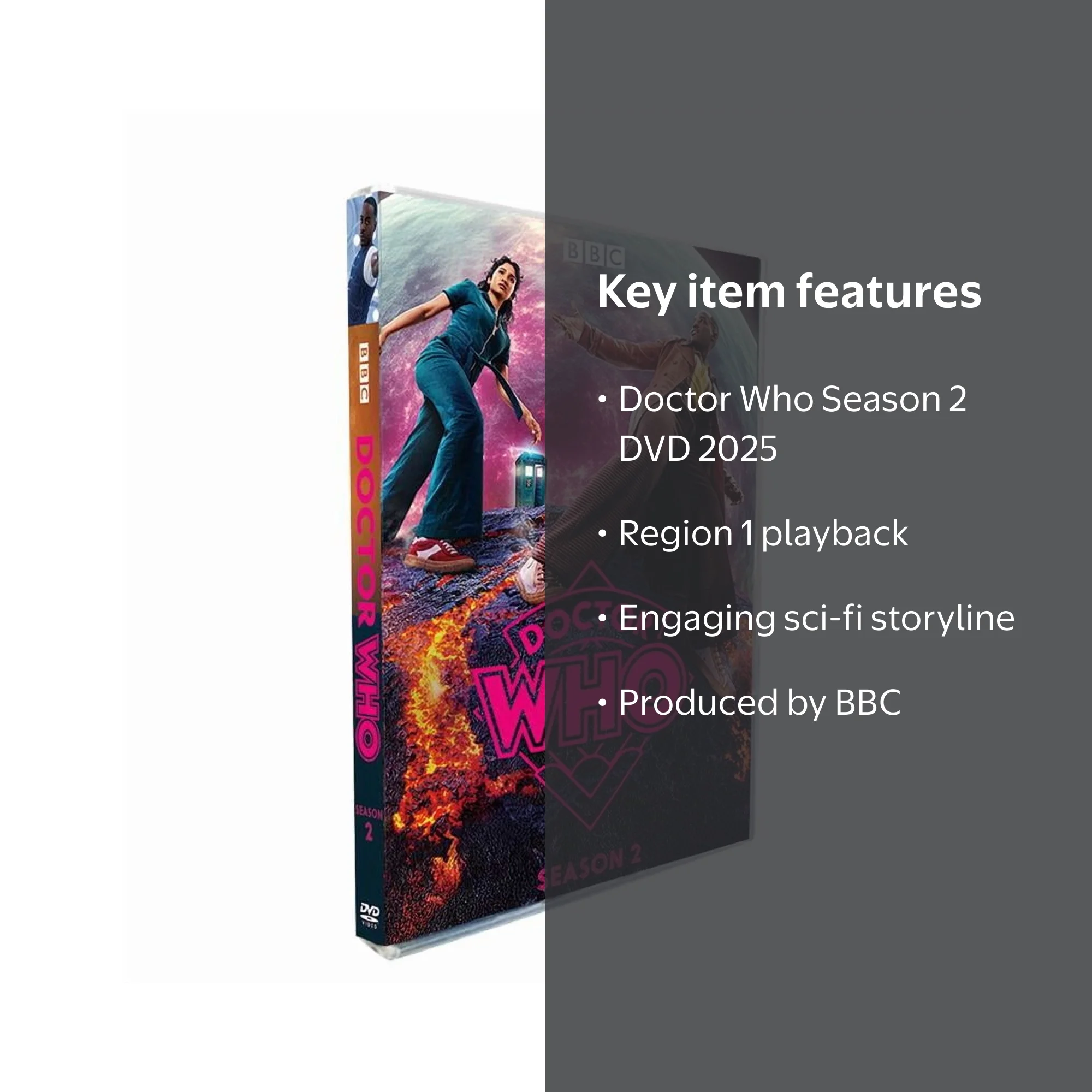 Doctor Who Season 2 (DVD) 2025 - Walmart.com