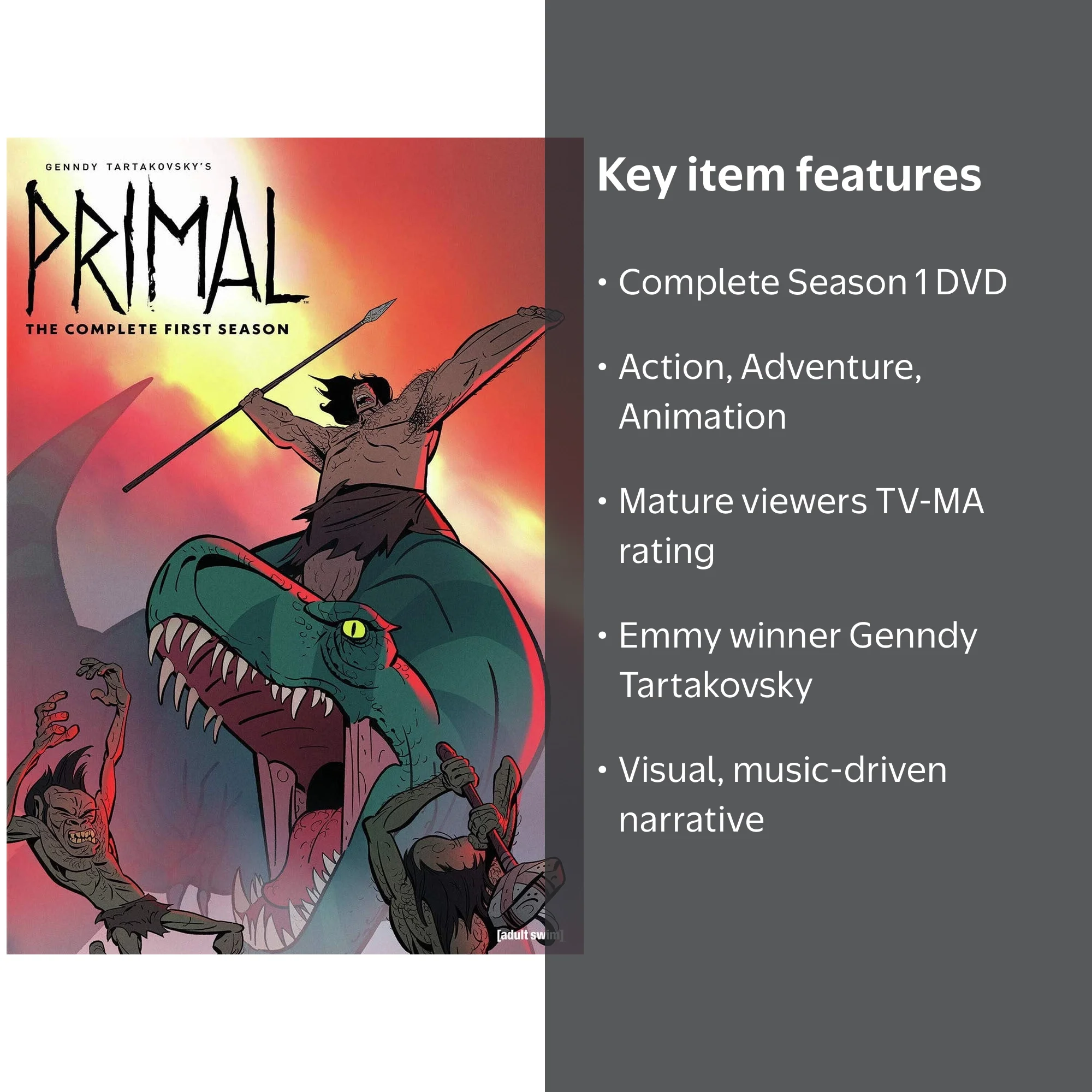 Genndy Tartakovsky's Primal: The Complete First Season [DVD