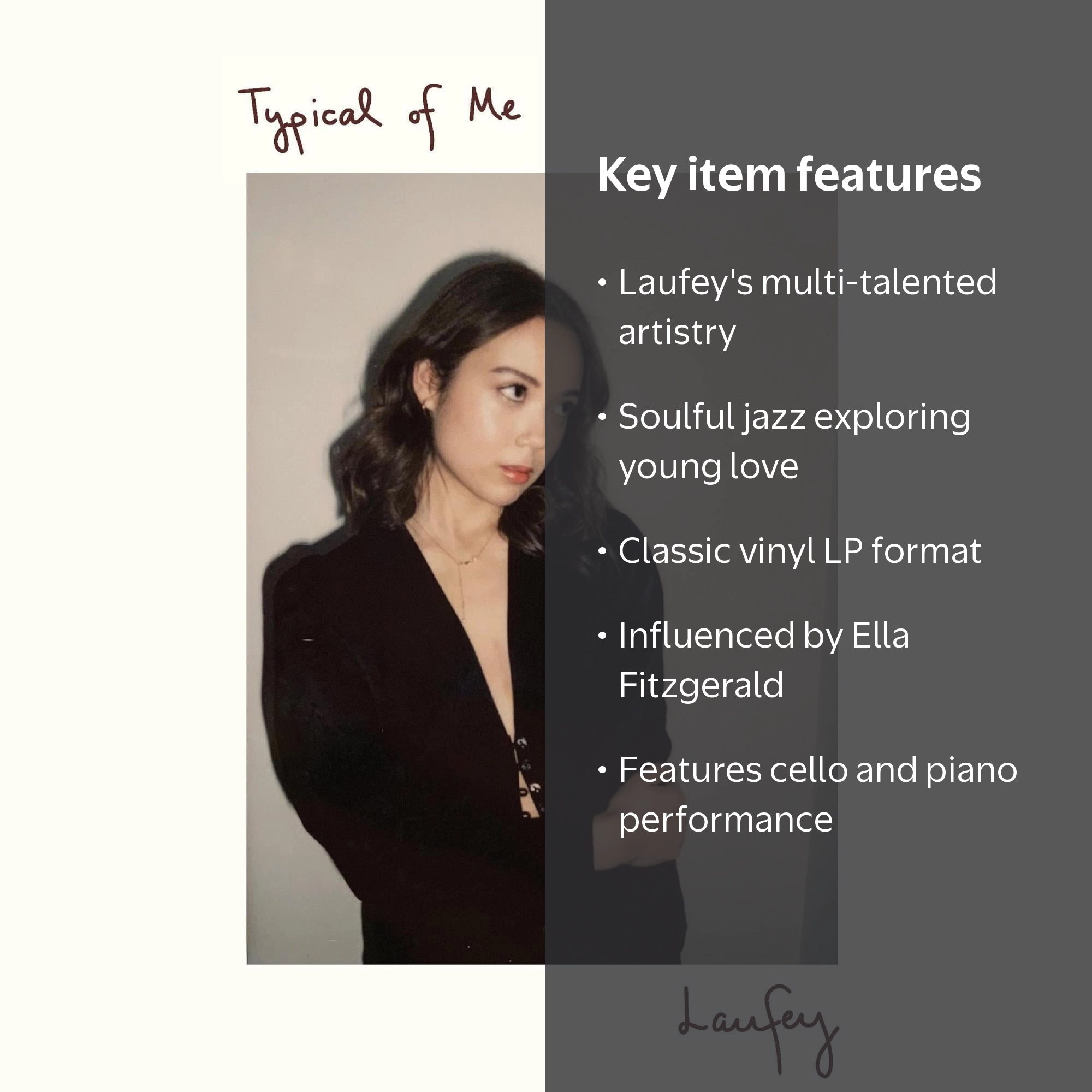 Laufey - Typical Of Me [VINYL LP] 2021 EP from Laufey LLC