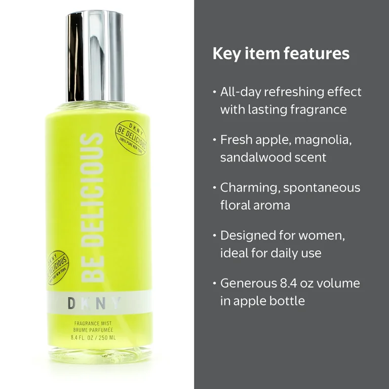 Donna Karan, Be Delicious DKNY Fragrance Mist, 8.4 oz, Women
