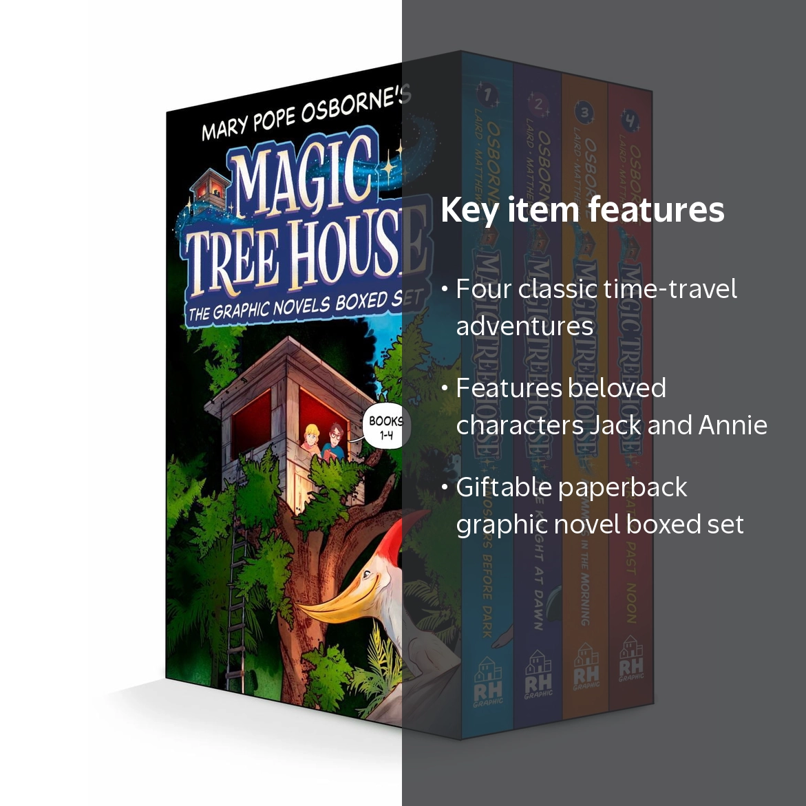 Magic Tree House Graphic Novel Starter Set, Boxed Set, Paperback
