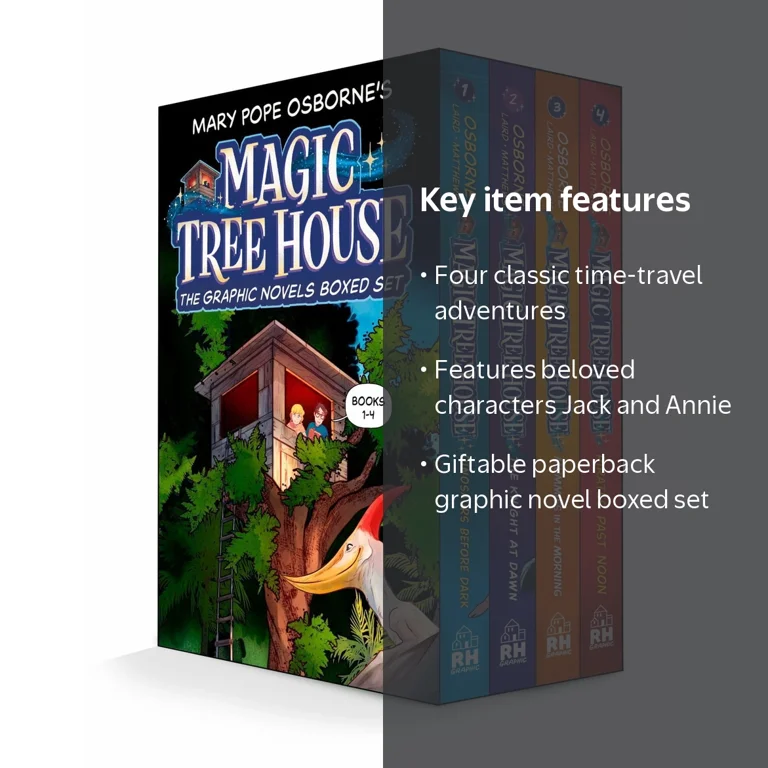 Magic Tree House Graphic Novel Starter Set, Boxed Set, Paperback
