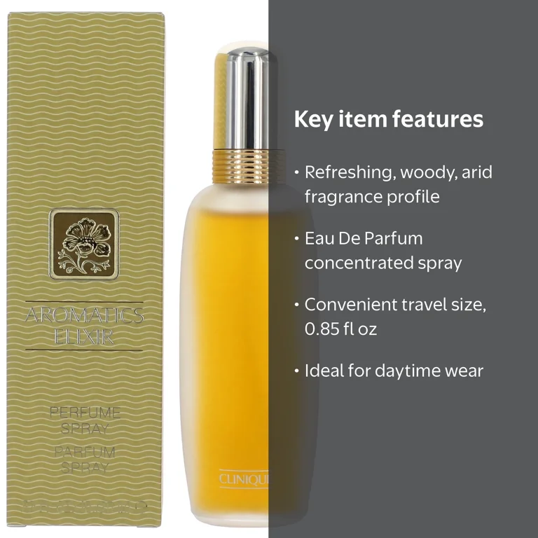 Clinique Aromatics Elixir Fragrance Perfume Spray for Women .85 oz