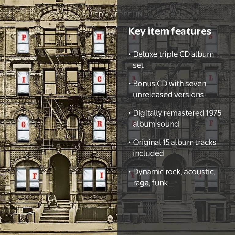 Led Zeppelin - Physical Graffiti - CD Music & Performance - 3CD