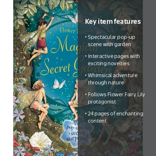 Flower Fairies: Magical Secret Garden - A Fairy Tale Book for Kids