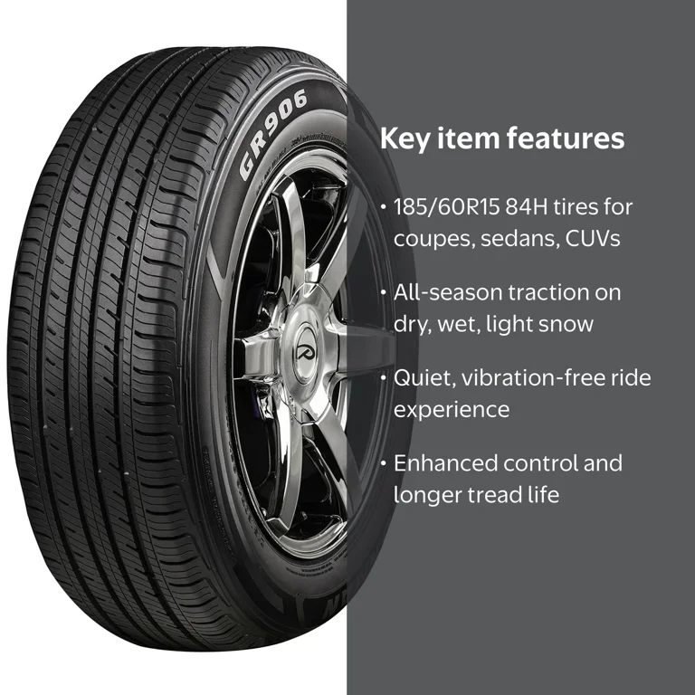アースマン　185/60R15 Ironman, Passenger Tire, 185/60R15 84H, All Season - Walmart.com