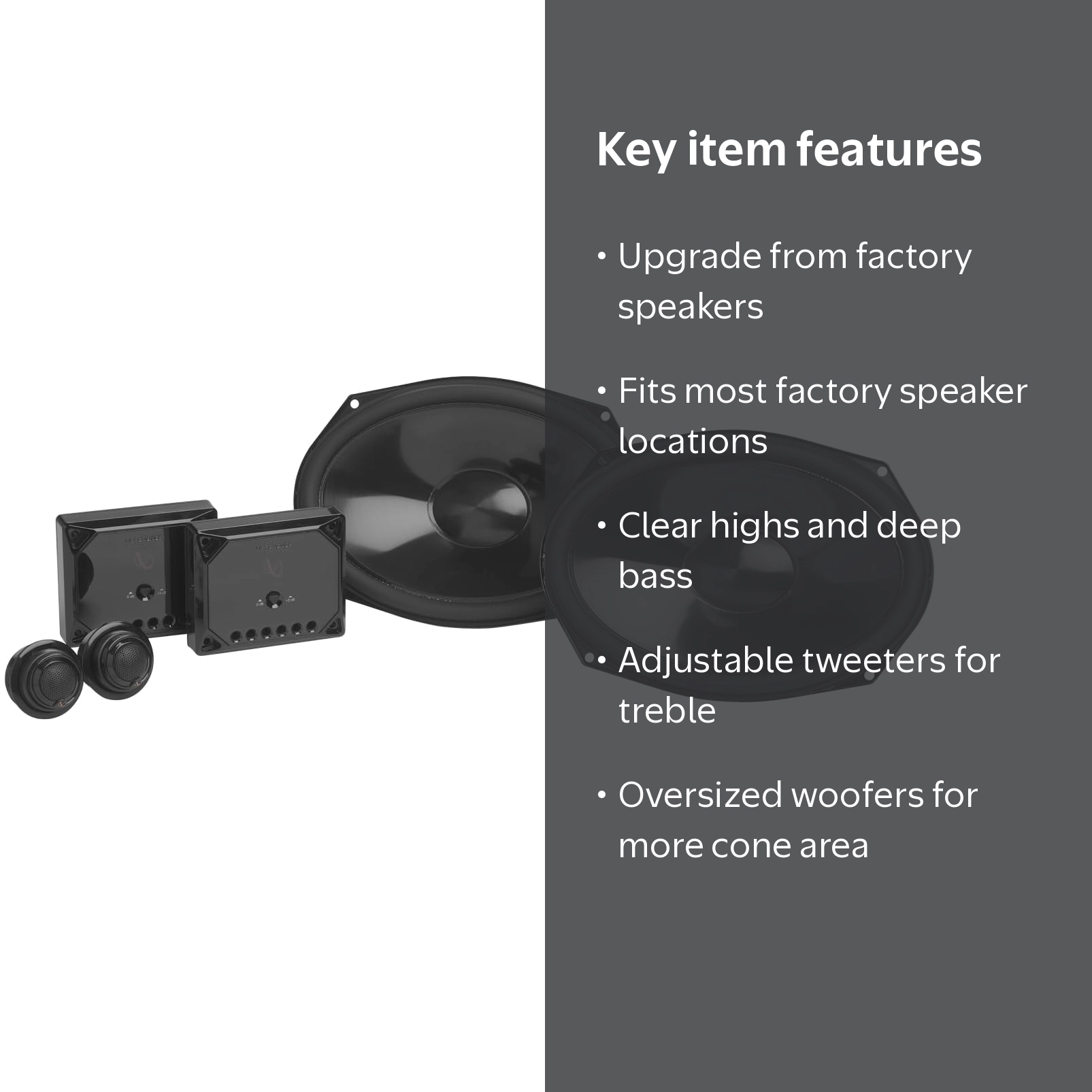 Infinity REF697CF 6x9 Inch 2 Way Car Speaker System - Walmart.com