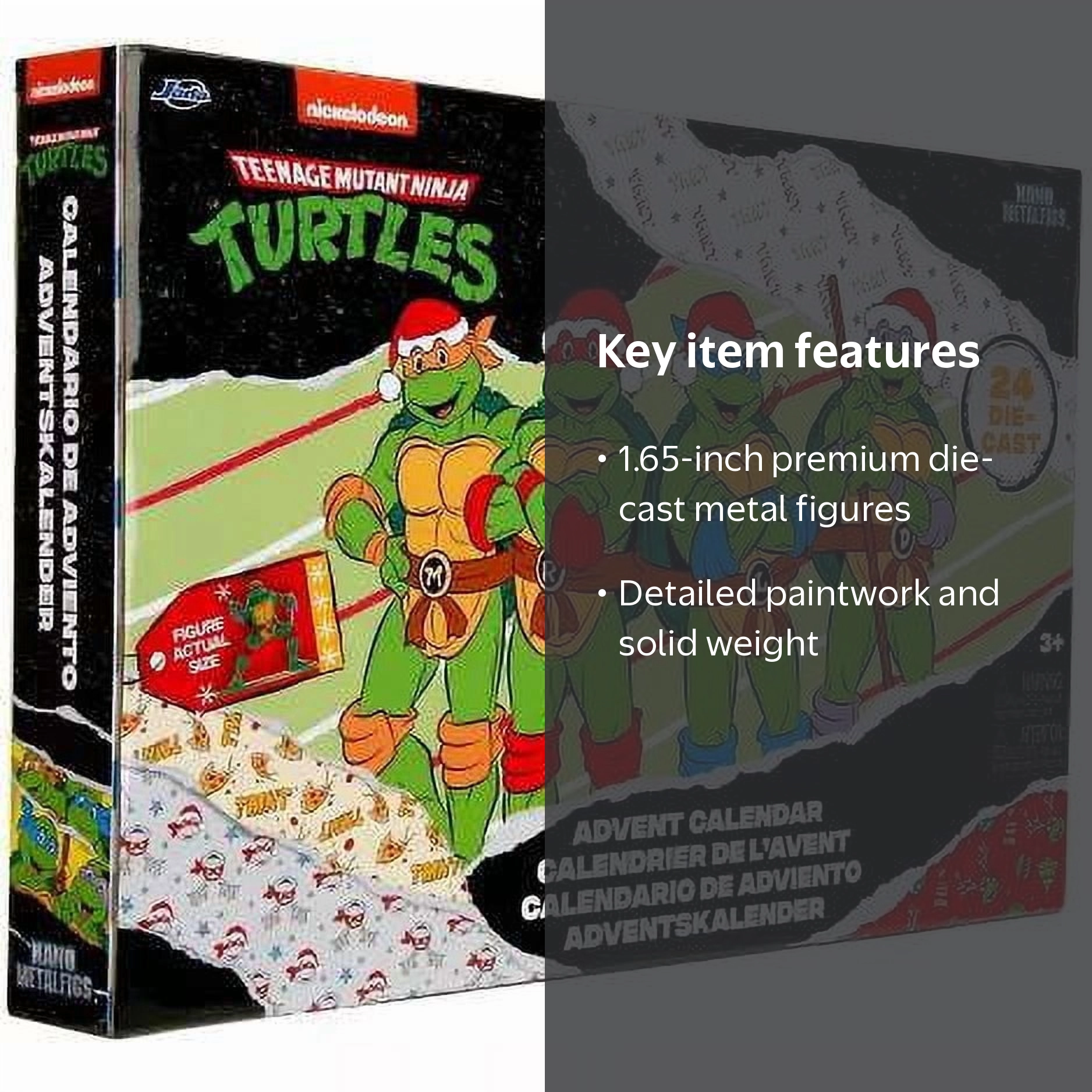 Jada Toys Teenage Mutant Ninja Turtles Nano Metalfigs 24-Day
