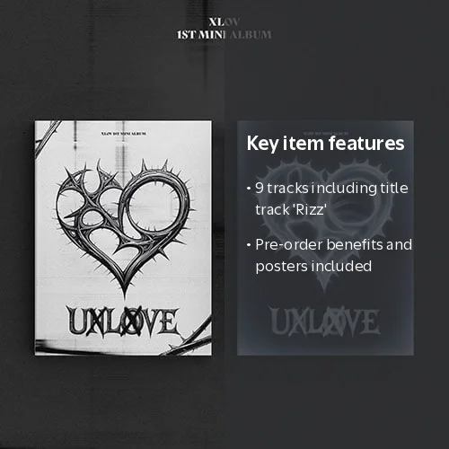XLOV - [UXLXVE] 1st Mini Album RANDOM Version - Walmart.com