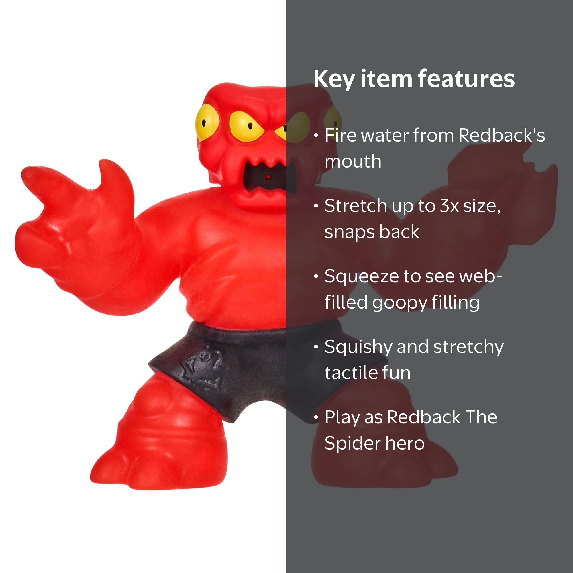 Heroes of Goo Jit Zu Water Blast, 1-Pack Action Figure, Redback Heroes of Goo Jit Zu Water Blast, 1-Pack Action Figure, Redback