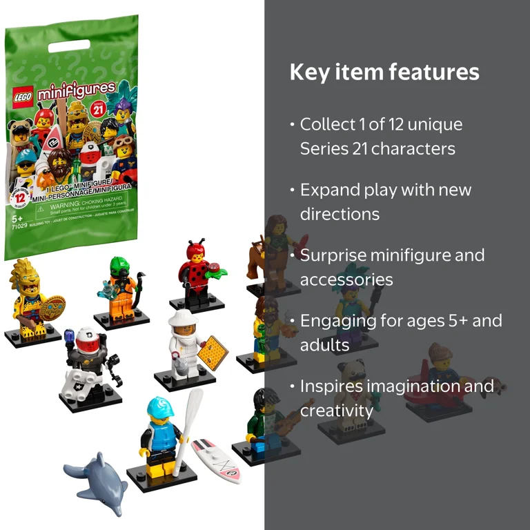 LEGO Mini Figurine Set Series 21 Limited Edition Polybag Pack