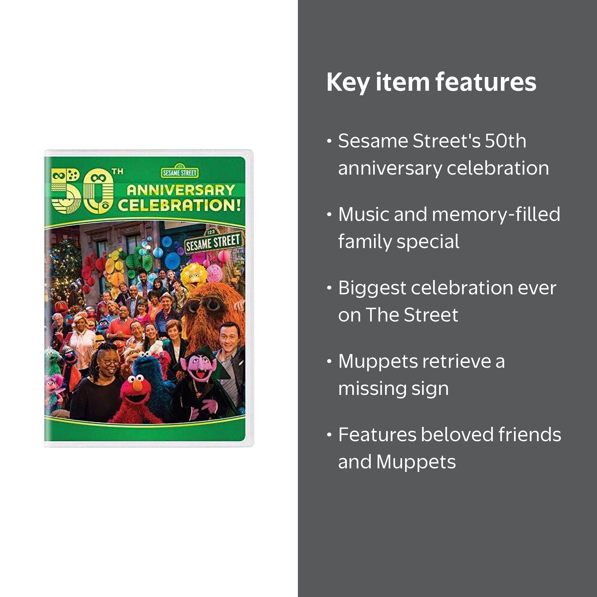 Sesame Street's 50th Anniversary Celebration (DVD), Sesame Street