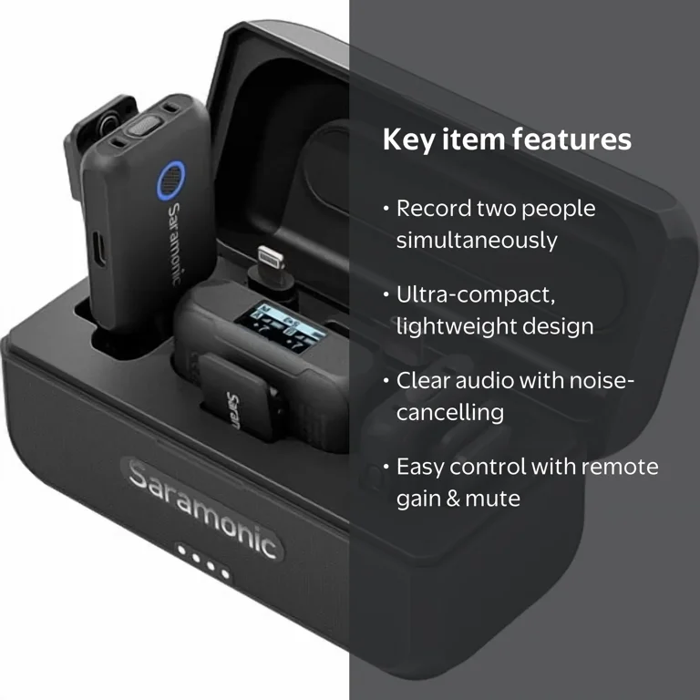 Saramonic Blink 500 B2+ Micro 2-Person Digital Wireless Microphone