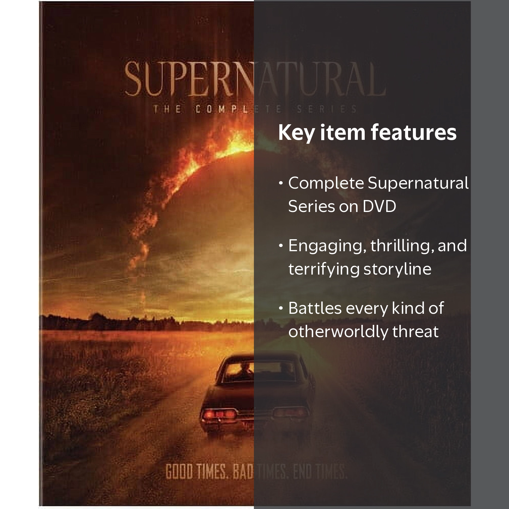 Supernatural: The Complete Series (DVD) - Box Set - Walmart.com