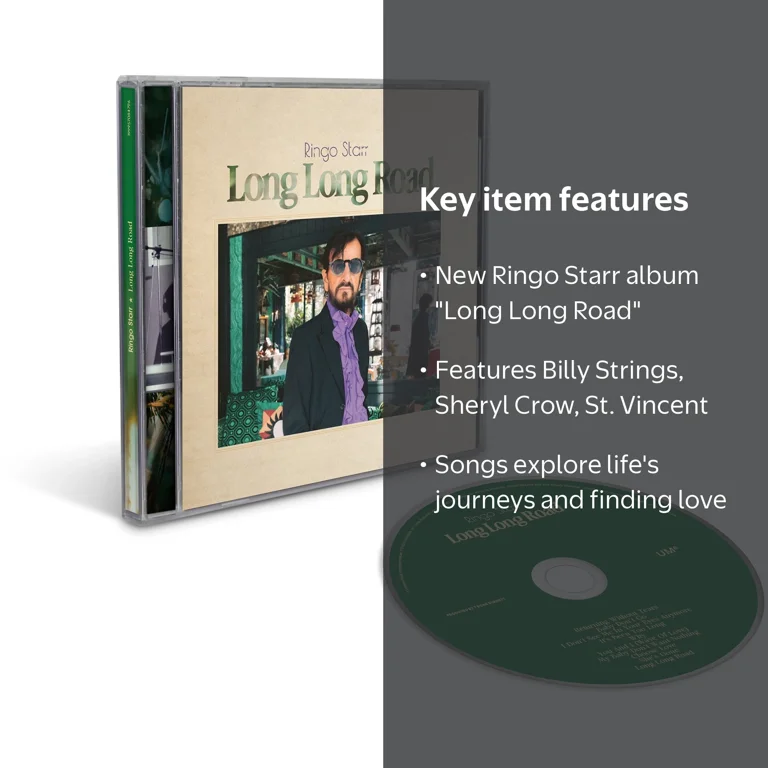 Ringo Starr - Long Long Road - CD - Walmart.com