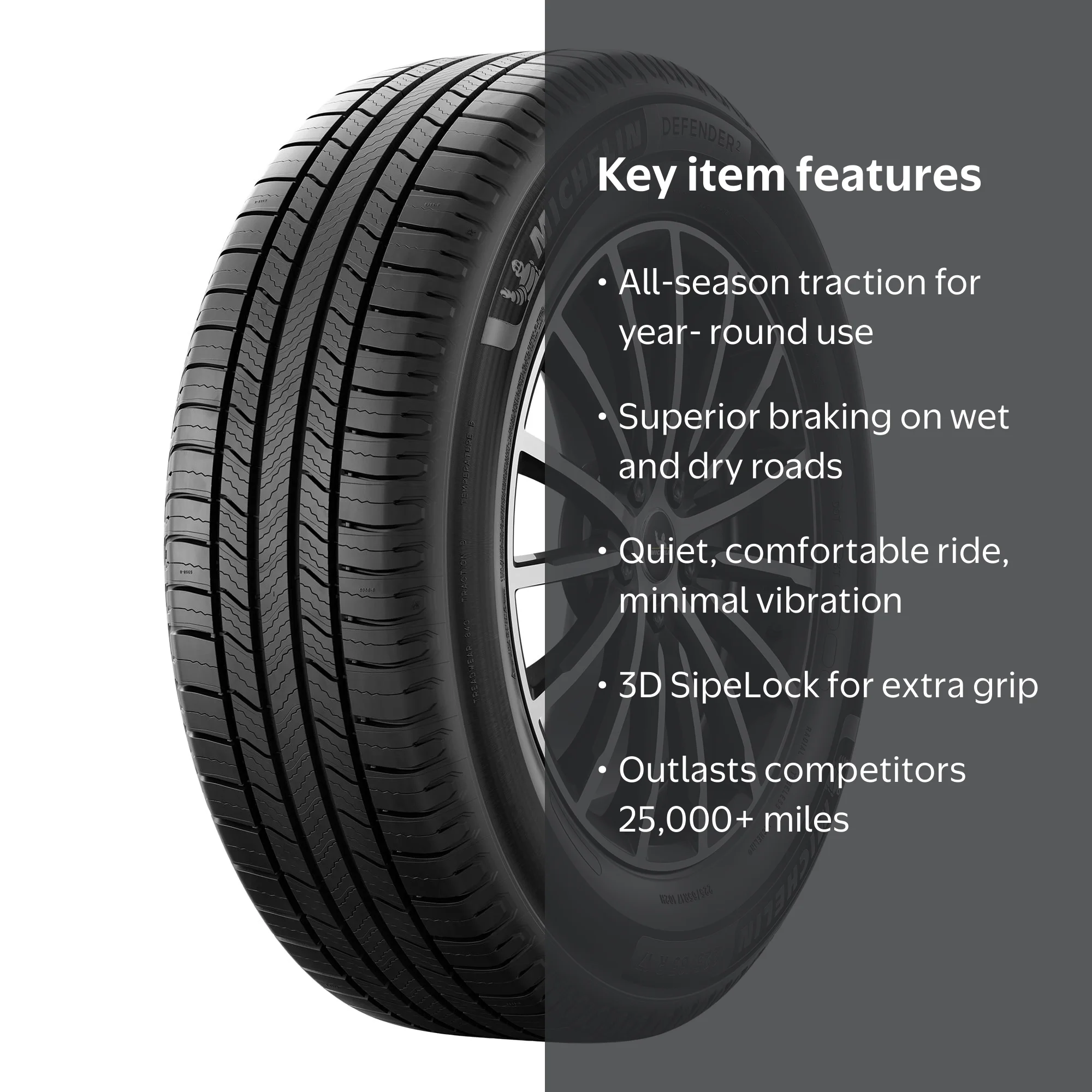 Michelin, Passenger Tire, All Season, 215/60R16, 95H - Walmart.com