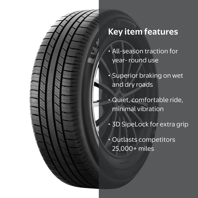 Michelin, Passenger Tire, 215/60R16 95H, All Season - Walmart.com
