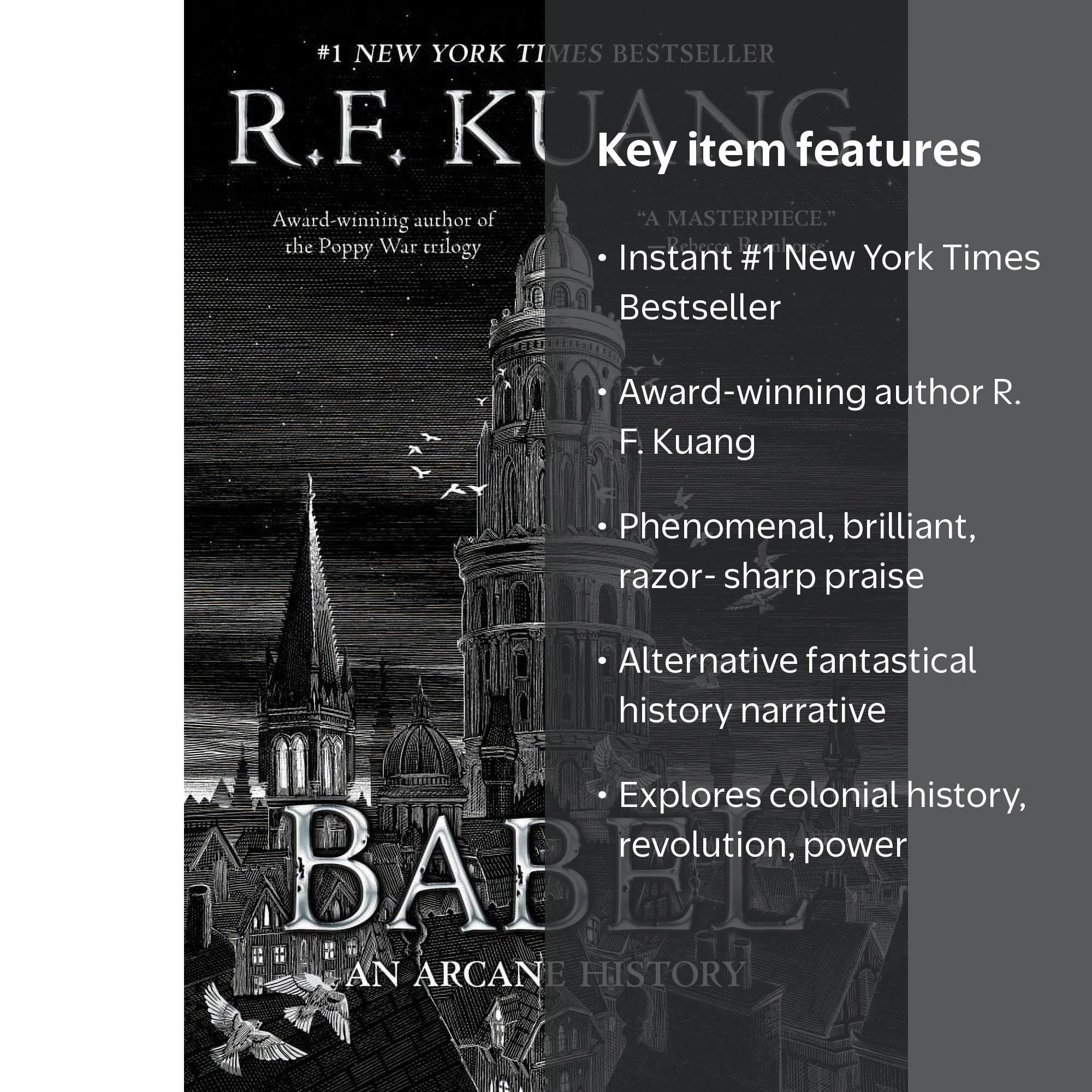 R. F. Kuang, Paperback, Babel: Or the Necessity of Violence