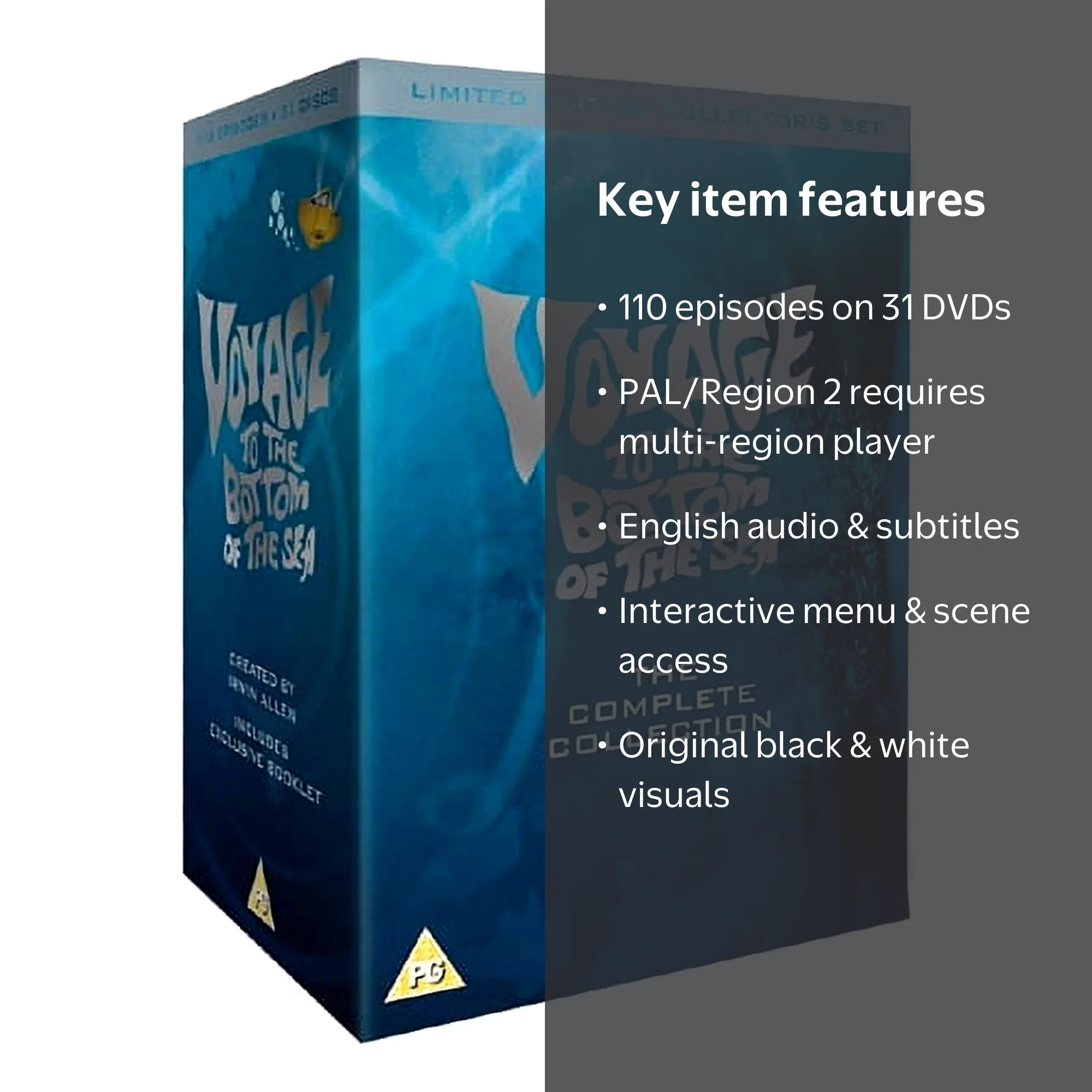Voyage to the Bottom of the Sea Series - 31-DVD Box Set, Ocean