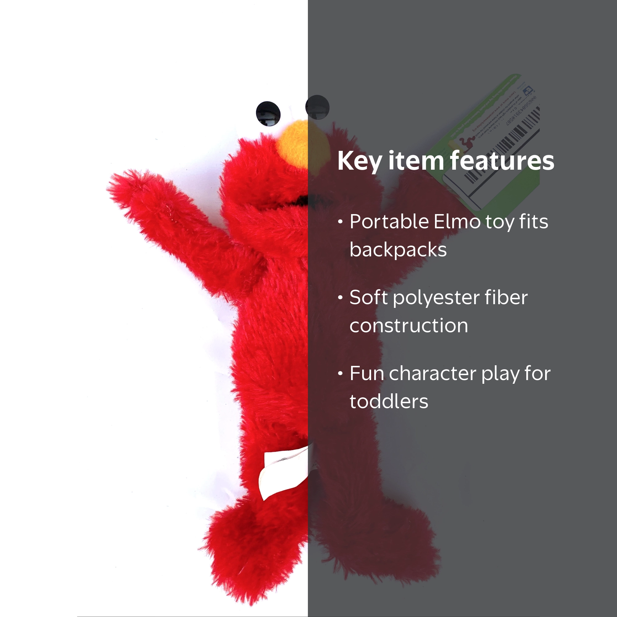 Sesame Street's Elmo Plush - Kids Stuffed Plush Toy (10in