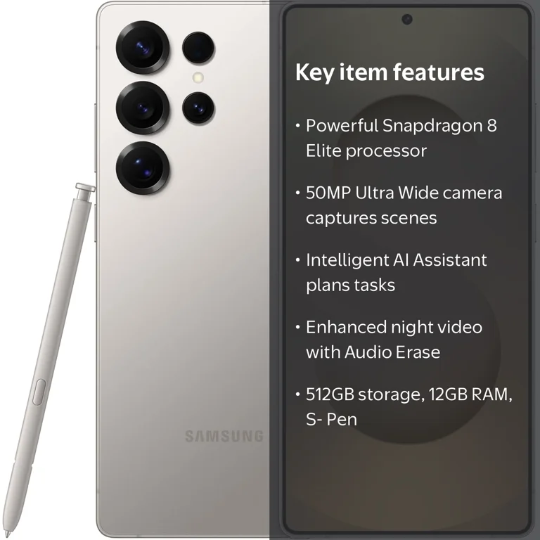 Samsung Galaxy S25 Ultra 512GB 12GB RAM, S-Pen, Dual SIM