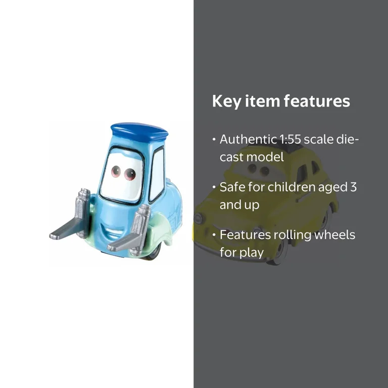 Disney Pixar Cars Luigi & Guido Car Play Vehicles - Walmart.com