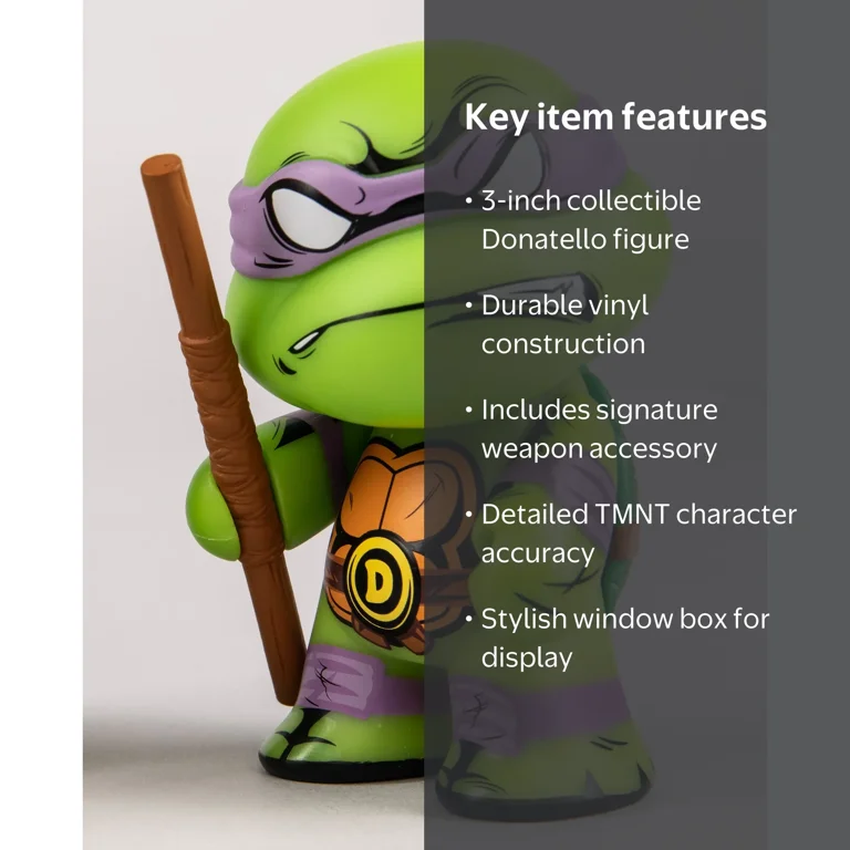 【未開封】Kidrobot 3インチ ダニー 2個セット ファンタ Kidrobot Teenage Mutant Ninja Turtles: Donatello Turtle, with