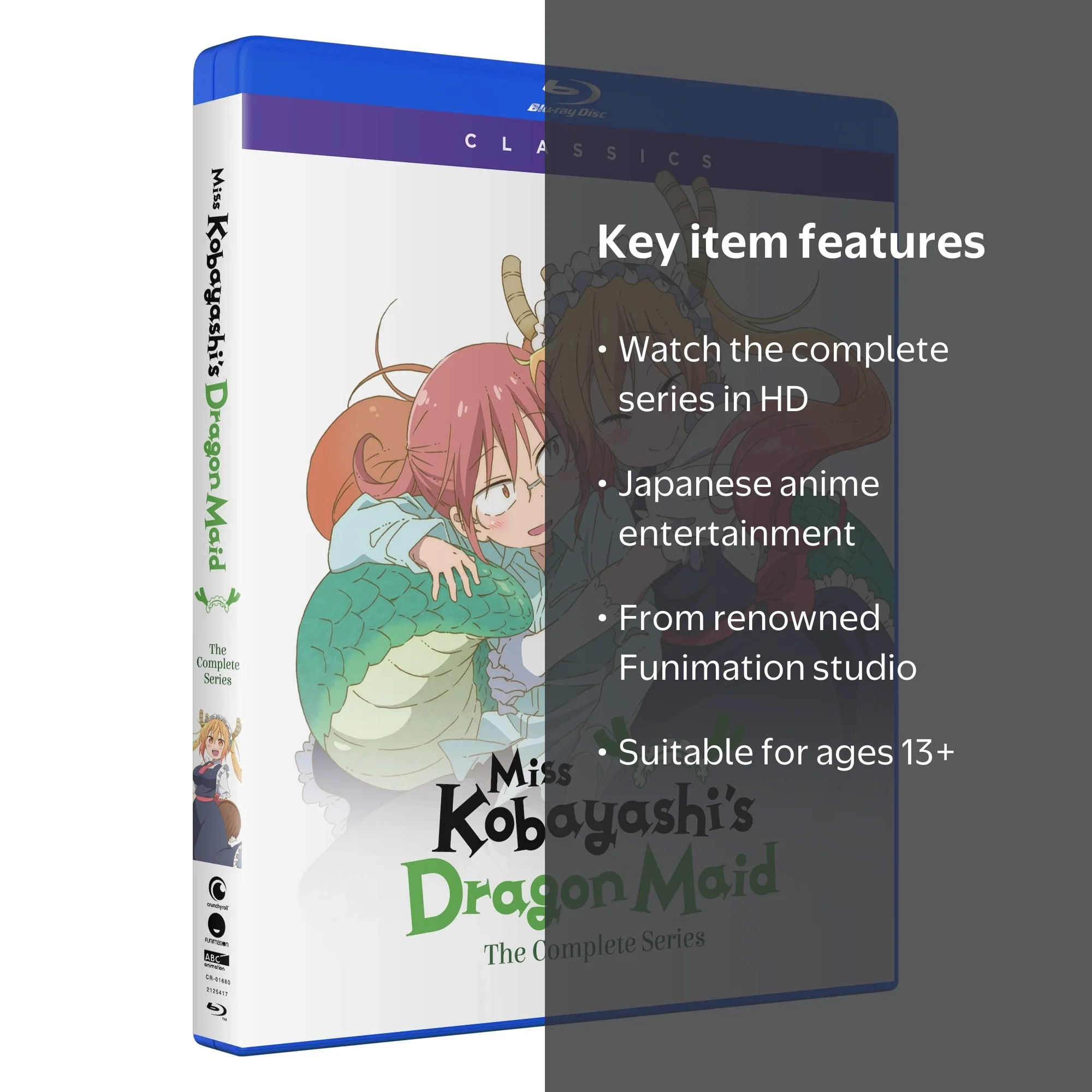 Miss Kobayashi's Dragon Maid: The Complete Series Blu-ray