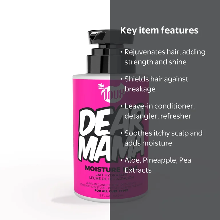The Doux Dear Mama Moisture Milk 12 oz., Female, All Hair Types