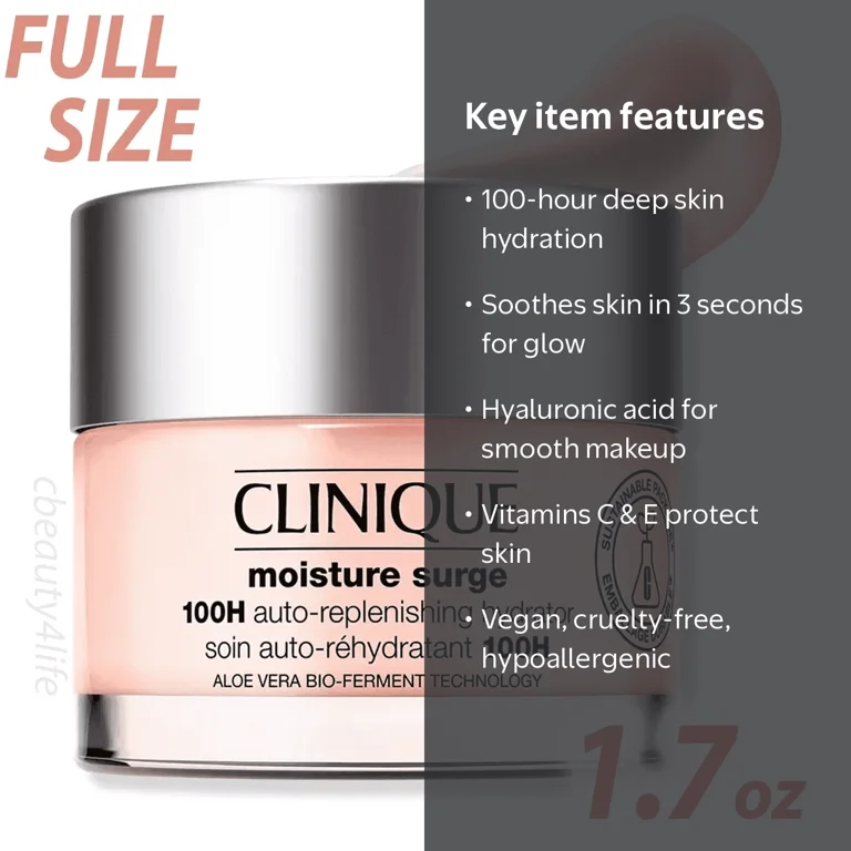 Clinique, Moisture Surge 100H Hydrator Gel, 1.7 oz - Walmart.com