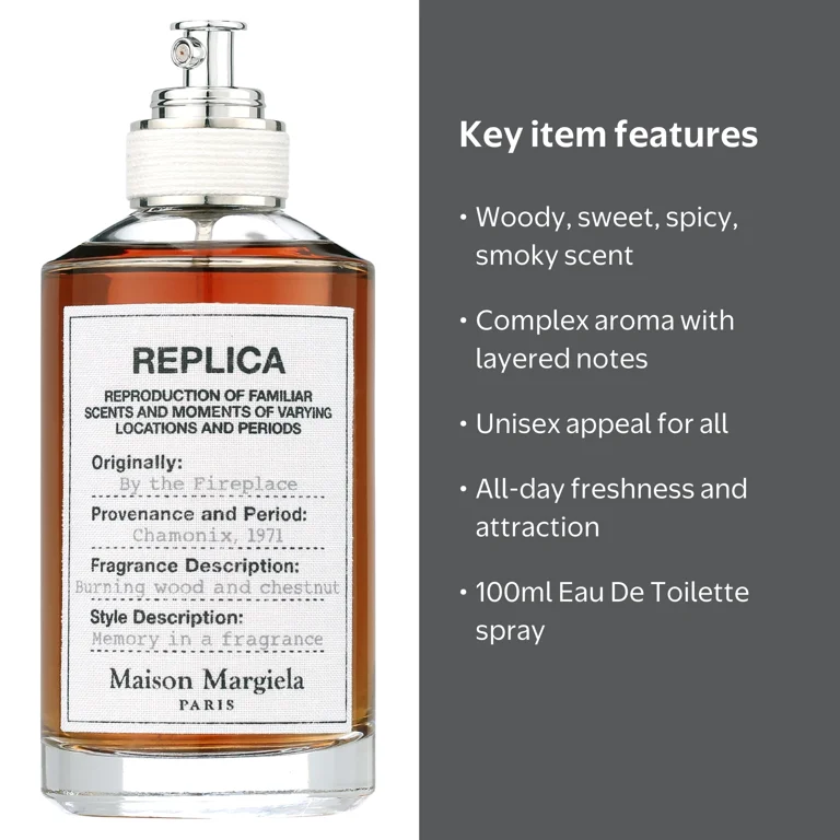 Maison Margiela REPLICA 100ml 香水 Maison Margiela, Eau De Toilette Spray, 100ml, By The Fireplace