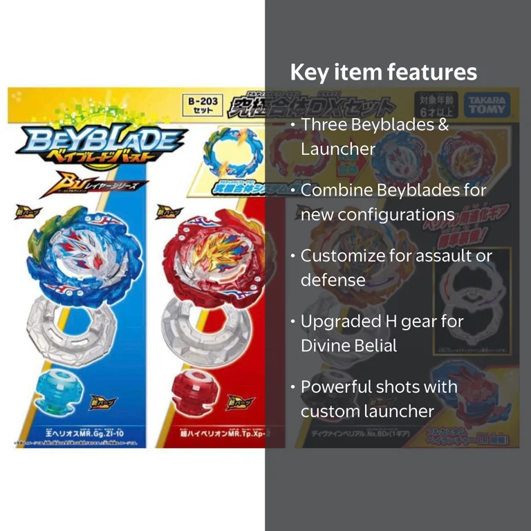 Takara Tomy, Beyblade BURST Ultimate Layer Series B-203 FUSION DX
