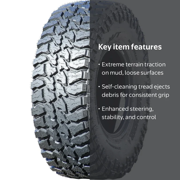 loded バングラ Landspider, Rocktraxx M T, 37X12.50R17, All Season Mud Terrain