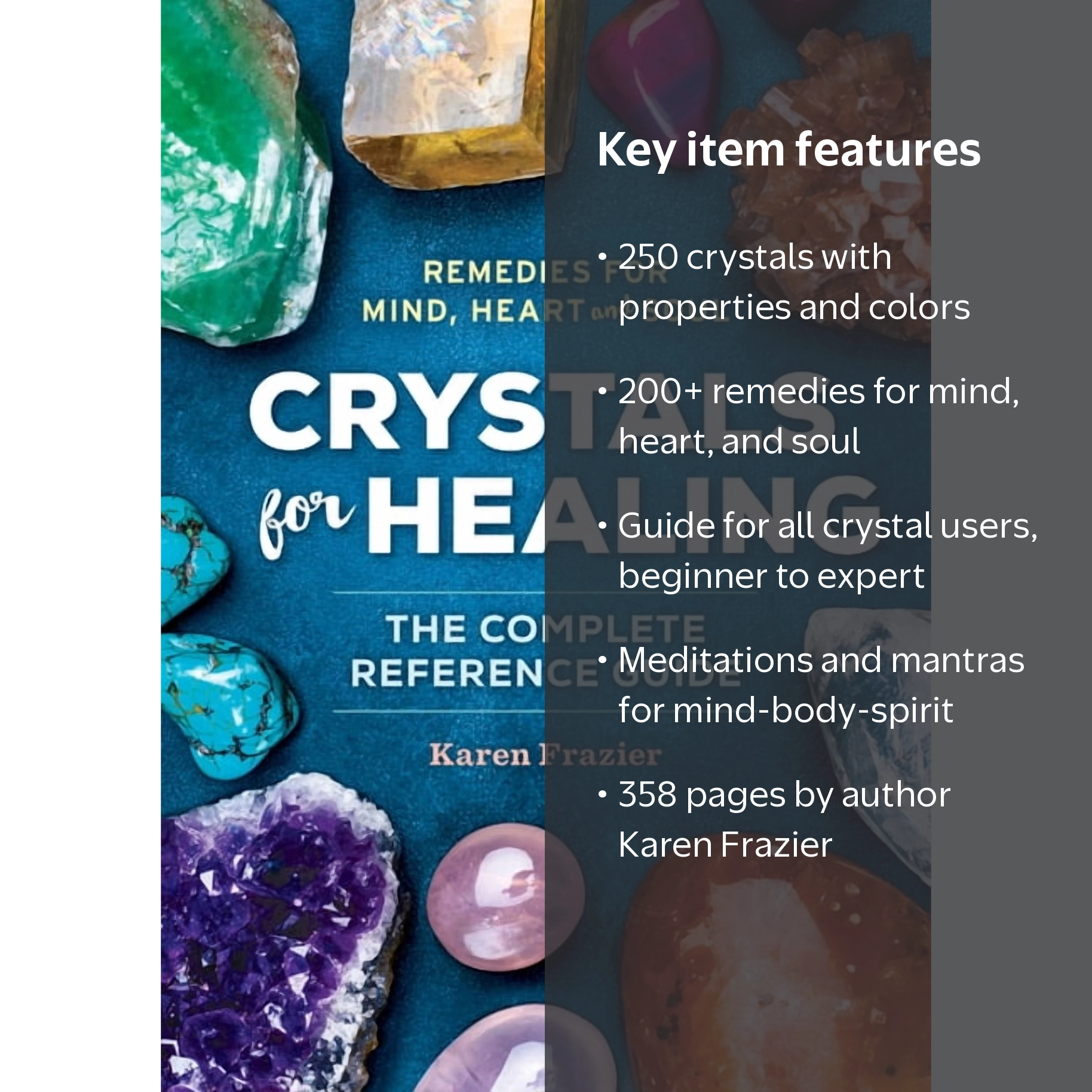 Crystals for Healing : The Complete Reference Guide With Over 200