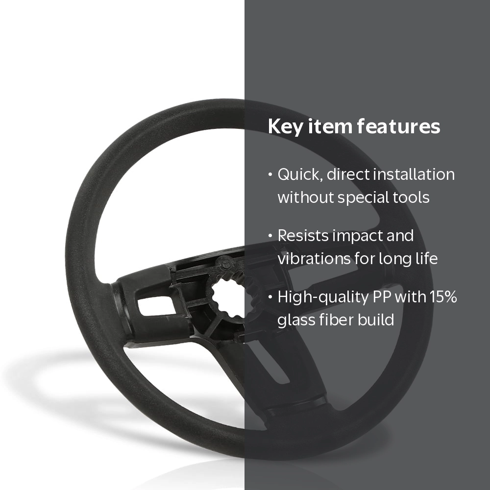 PIT66, Mower Steering Wheel, 532424543, Fit for Husqvarna
