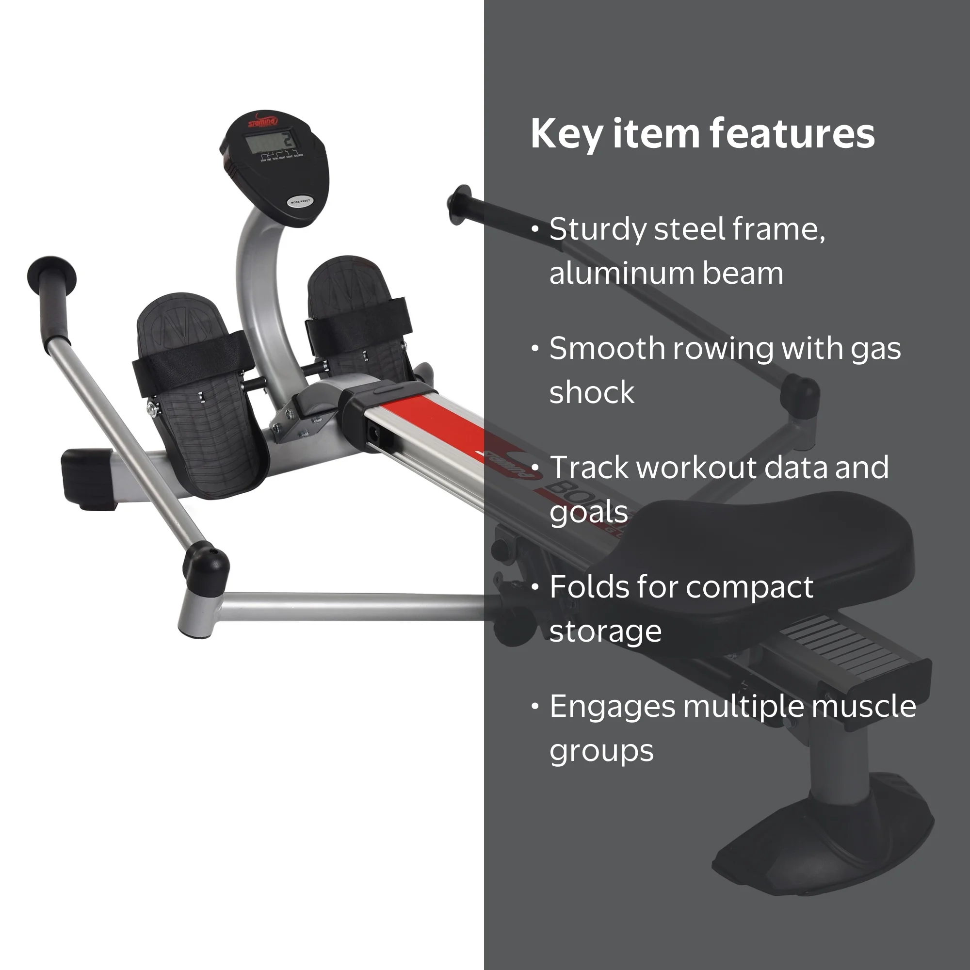 Stamina BodyTrac Glider: Full Range Motion Rowing Exercise 