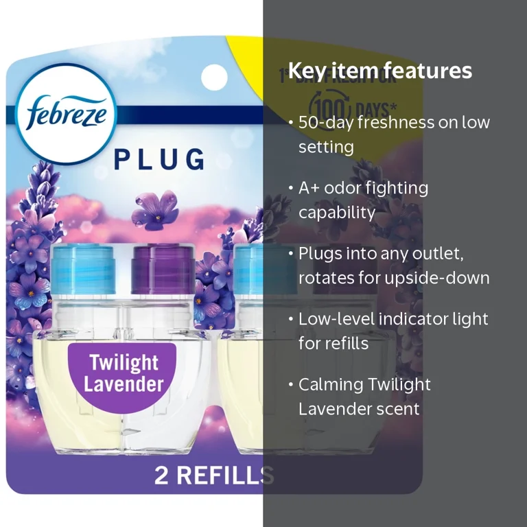 FBRZ PLUG DRF TwltLav 6/1.75oz TR US - Walmart.com